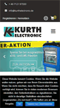 Mobile Screenshot of kurthelectronic.de